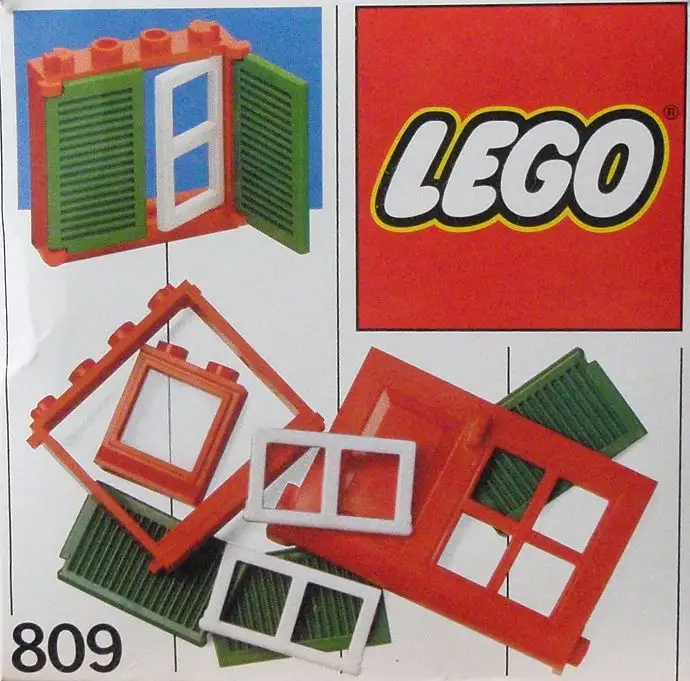 レゴ 809-1 Doors and Windows 補足品