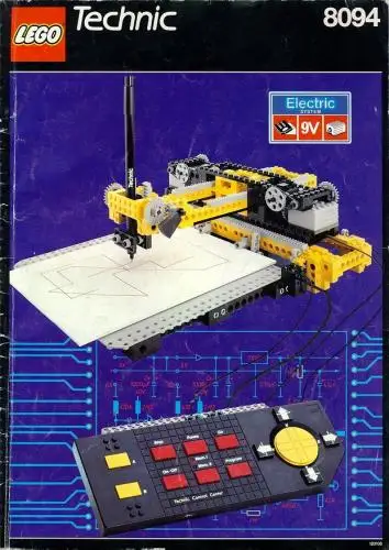 8094 テクニック コントロールセンター - ユニバーサルビルディングセット (1990年)