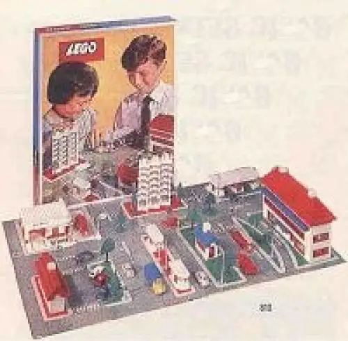 レゴ 810-4 Town Plan - UK, Cardboard box タウンプラン