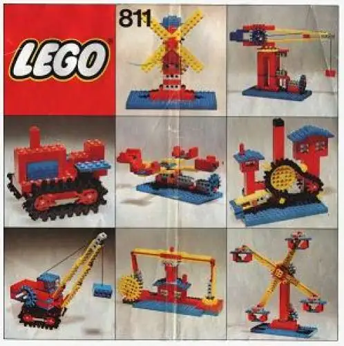 レゴ 811-2 Gear Crane Set ギア