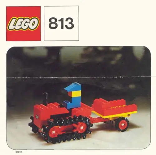レゴ 813-2 Gear Bulldozer Set ギア