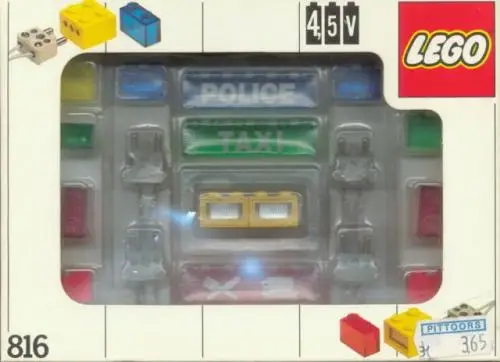 レゴ 816-1 Lighting Bricks, 4.5V 補足品