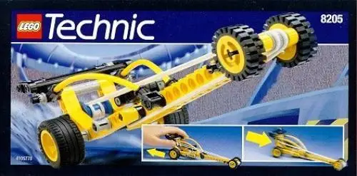 レゴ 8205-1 Bungee Blaster テクニック