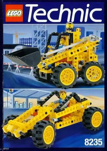 レゴ 8235-1 フロントエンドローダー テクニック