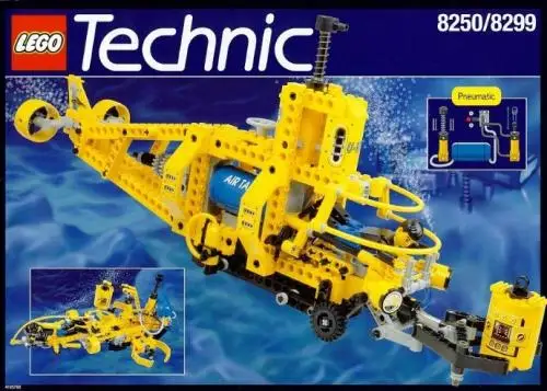 レゴ 8250-1 サーチサブ テクニック