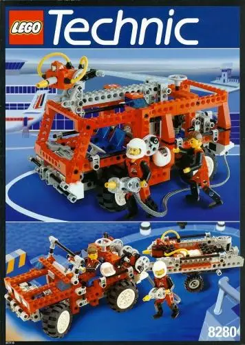 レゴ 8280-1 消防車 テクニック