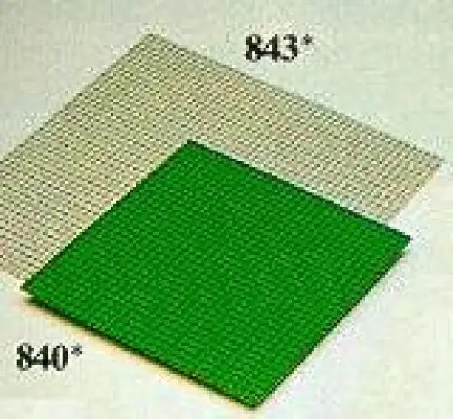 レゴ 843-1 Baseplate, Gray 補足品