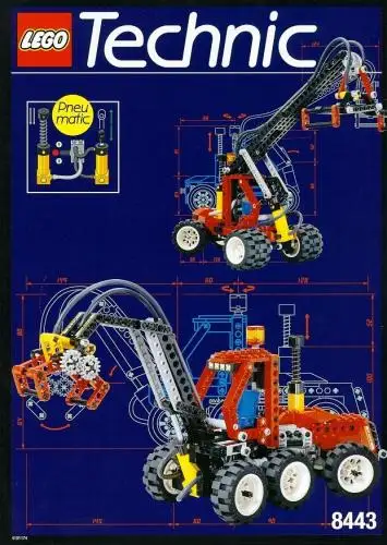 レゴ 8443-1 ログ・ローダー テクニック