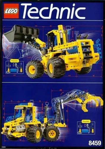レゴ 8459-1 テクニックブルドーザー テクニック