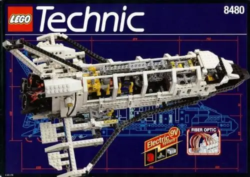 レゴ 8480-1 シャトル イオ テクニック