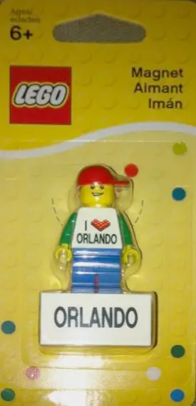 レゴ 850501-1 I [Heart] Orlando Figure Magnet マグネット