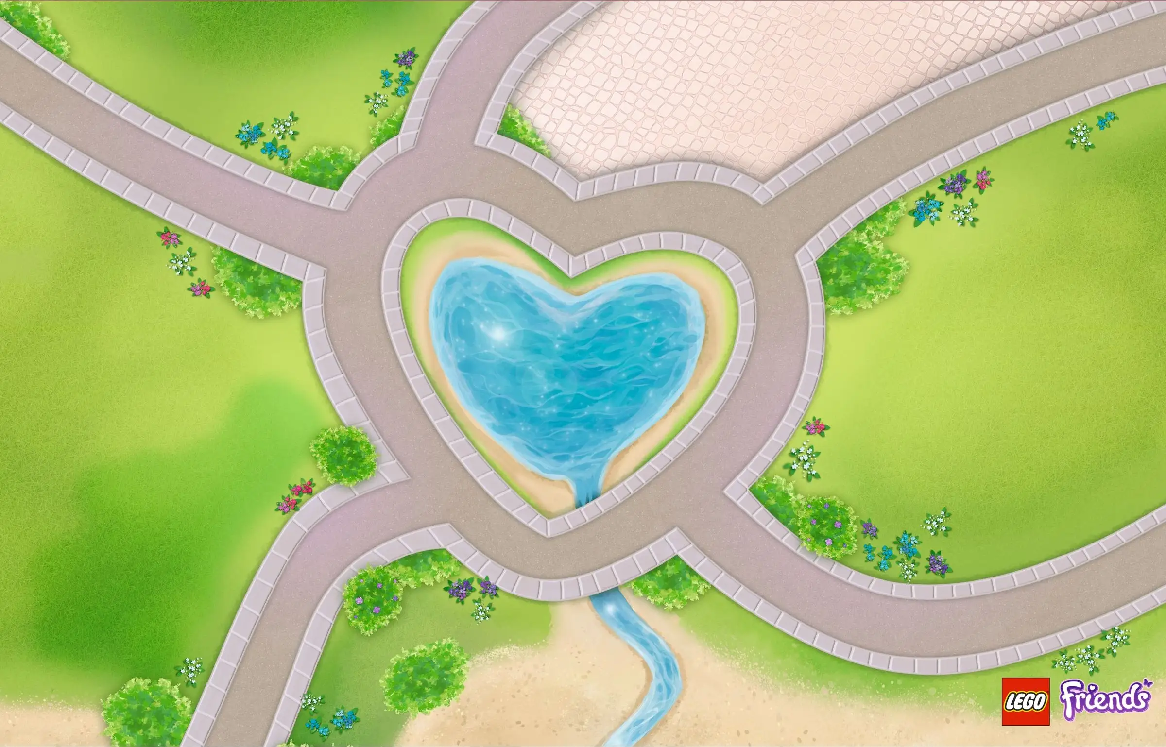 レゴ 850596-1 Heartlake City Playmat グッズ