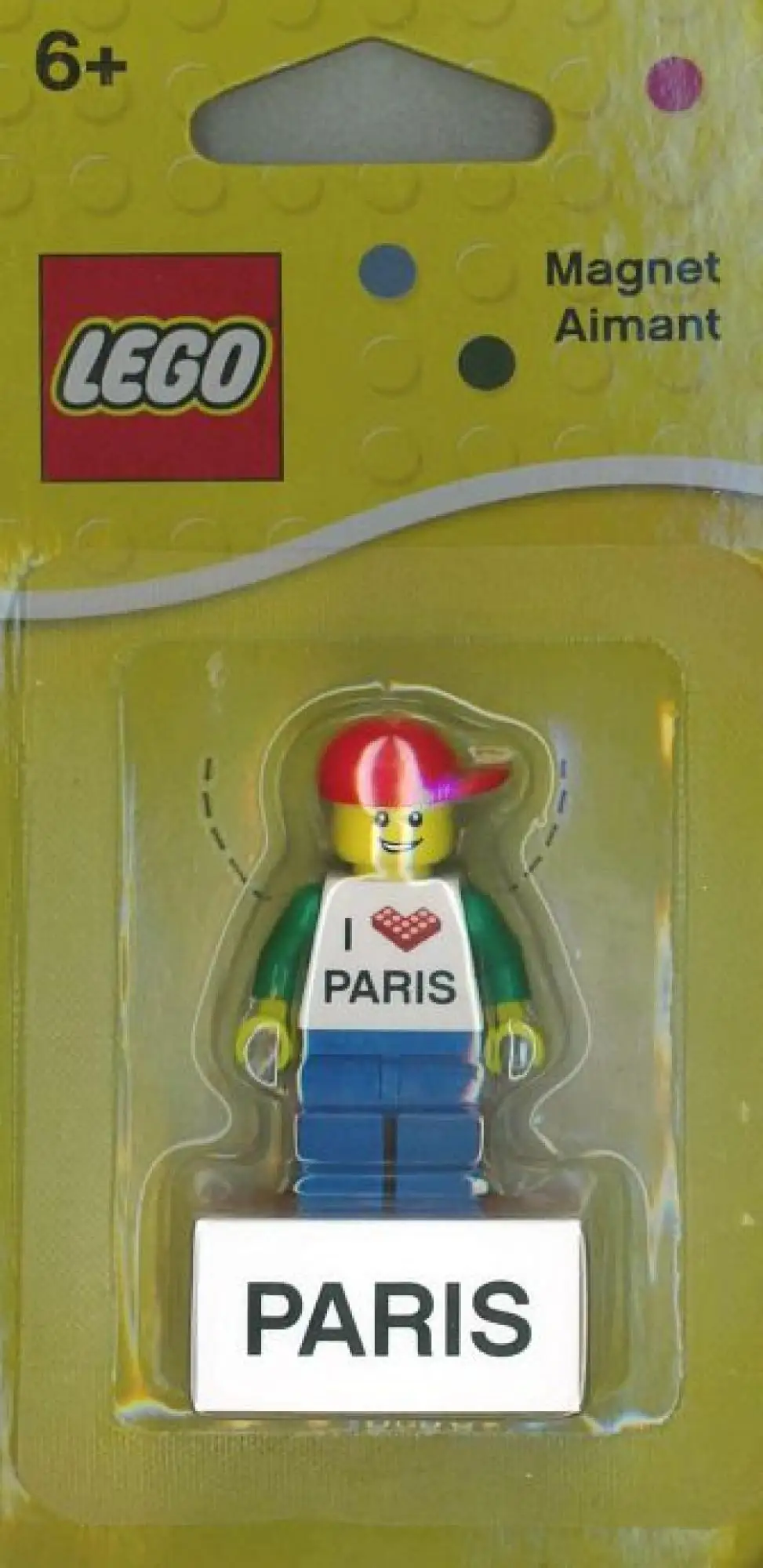 レゴ 850760-1 I [Heart] Paris Magnet [Male] マグネット
