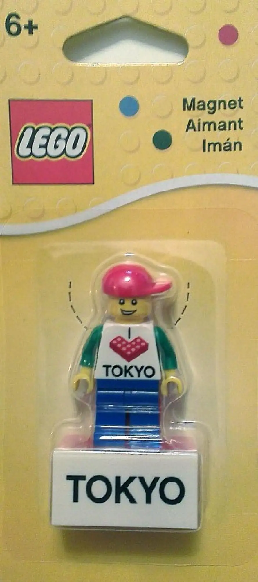 レゴ 850802-1 I [Heart] Tokyo Magnet [Male] マグネット