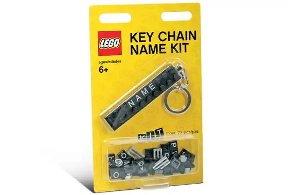 レゴ 851627-1 キーチェーン ネームキット キーチェーン