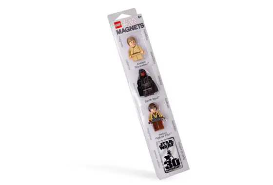 レゴ 852086-1 Star Wars Magnet Set: Darth Maul, Anakin and Naboo Fighter Pilot マグネット