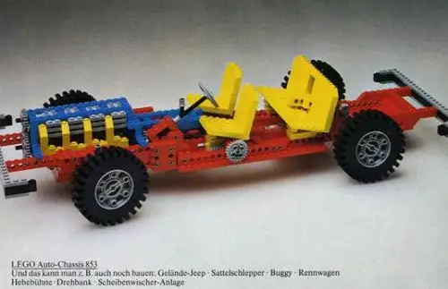 レゴ 853-1 シャーシ エキスパートビルダー