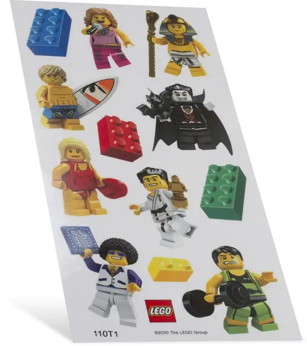 レゴ 853216-1 Minifigure Sticker Set グッズ