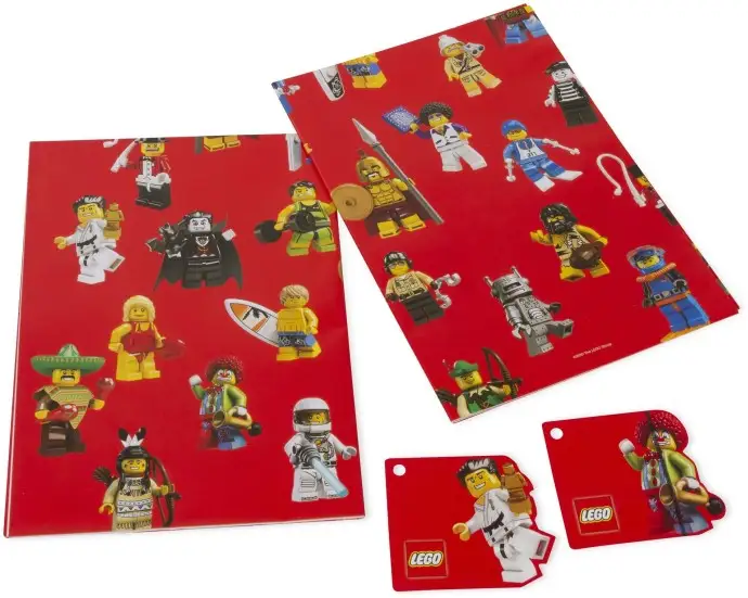 レゴ 853240-1 Minifigure Wrapping Paper シーズナル
