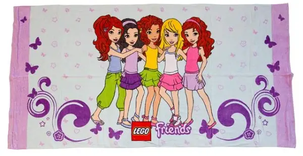 レゴ 853397-1 Friends Towel キッチン・寝具