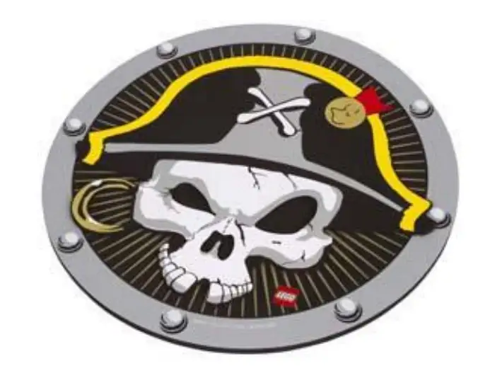 レゴ 853426-1 Pirate Shield (Gray) コスチューム