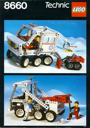 レゴ 8660-1 北極レスキューユニット テクニック