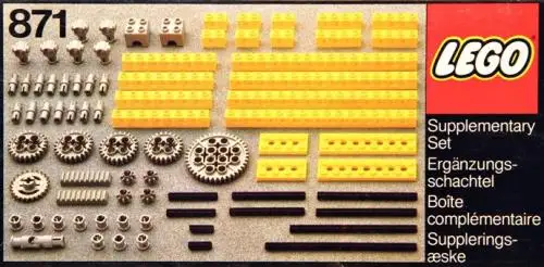 レゴ 871-1 Supplementary Set エキスパートビルダー