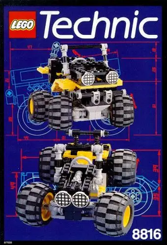 レゴ 8816-1 オフロードランブラー テクニック