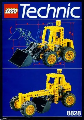 レゴ 8828-1 フロントエンドローダー テクニック