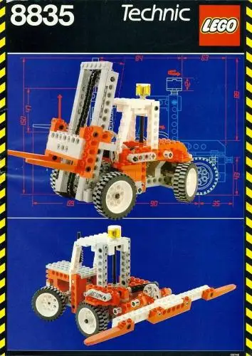 レゴ 8835-1 フォークリフト テクニック