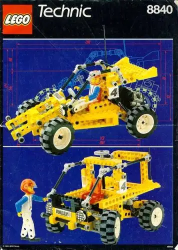 レゴ 8840-1 Rally Shock n' Roll Racer テクニック