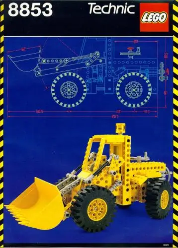 レゴ 8853-1 掘削機 テクニック