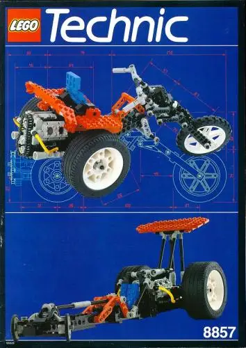 レゴ 8857-1 ストリート・チョッパー テクニック