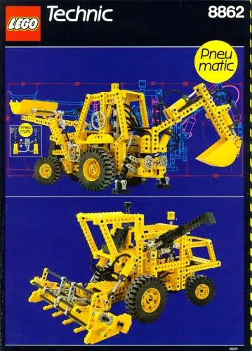 レゴ 8862-1 バックホー テクニック