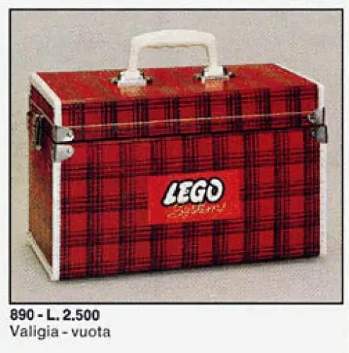 レゴ 890-2 Lockable Storage Box, Empty 収納