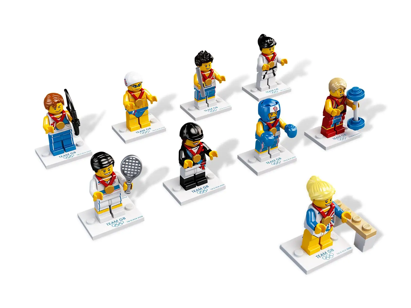 8909 Team GB - Complete - All Sets - Team GB (2012年)
