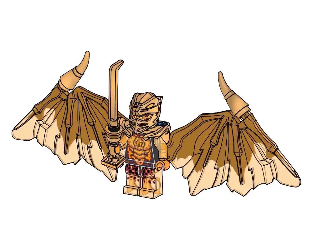 レゴ 892304-1 Golden Dragon Cole ニンジャゴー