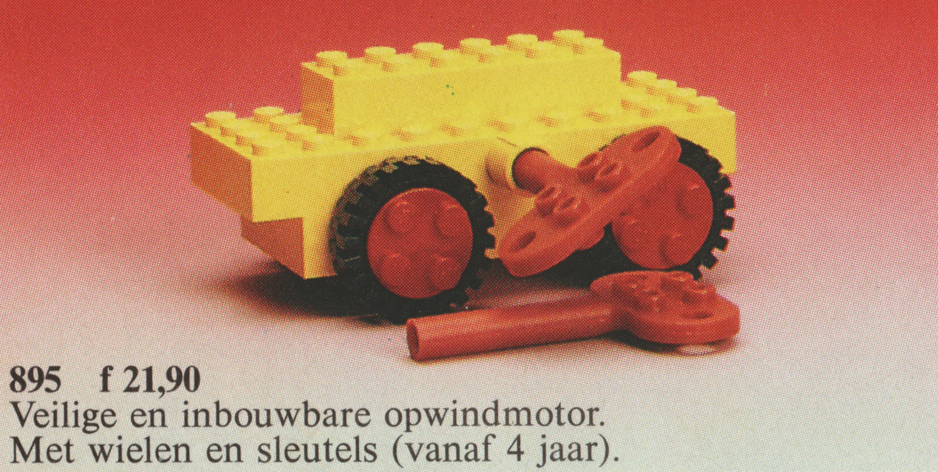 レゴ 895-1 Windup Motor 補足品
