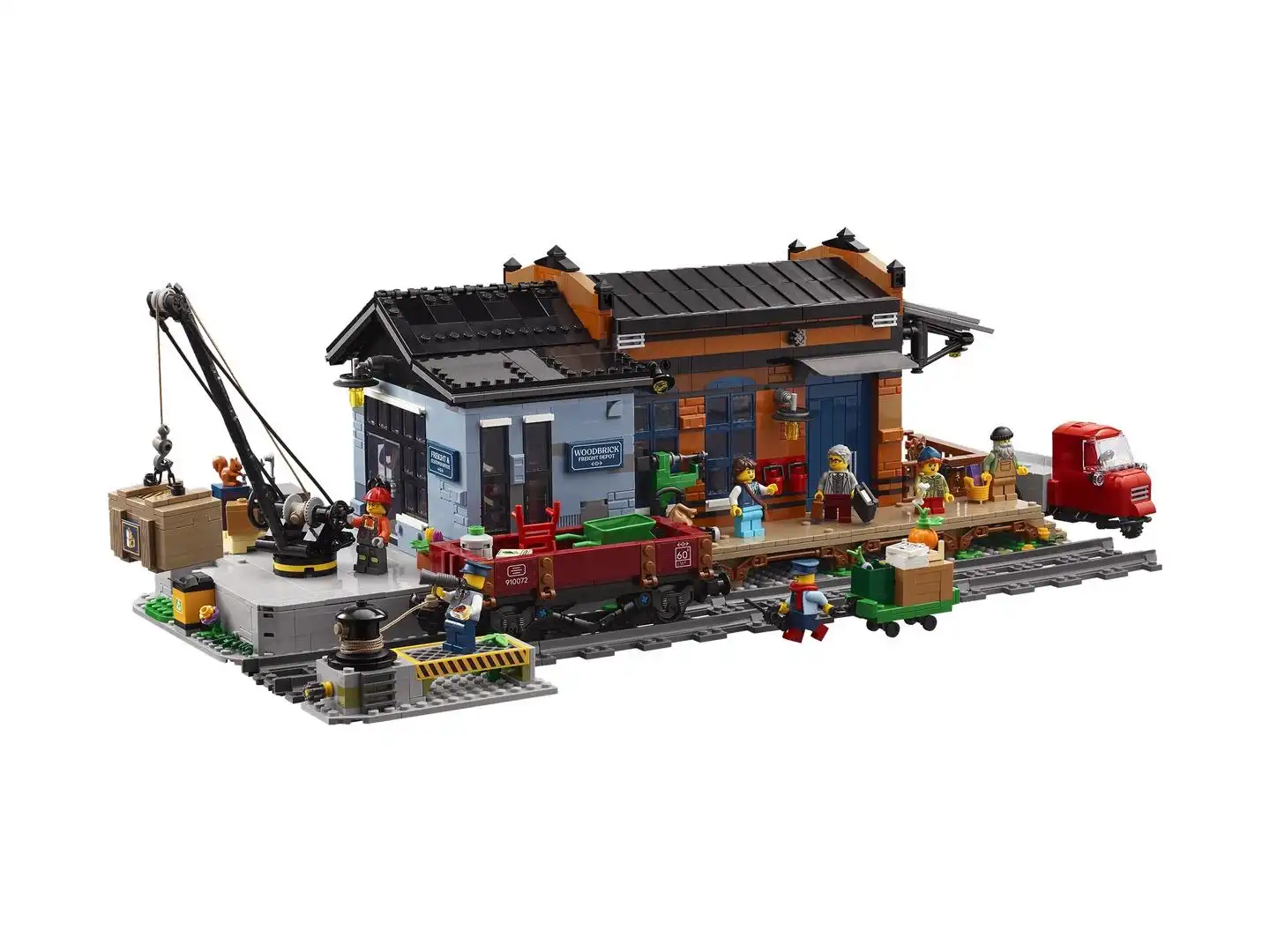 レゴ 910072-1 Woodbrick Freight Depot ブリックリンクデザイナープログラム
