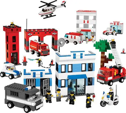 レゴ 9314-1 Rescue Service Set 街