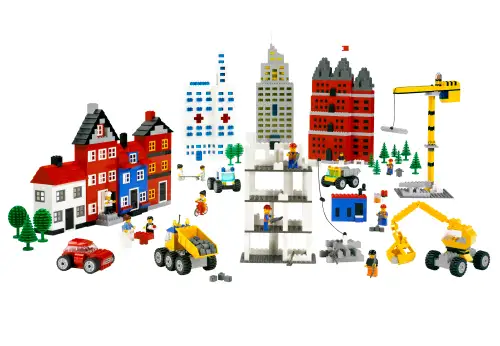 レゴ 9322-1 Town Developers Set 街