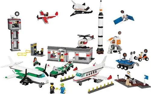 レゴ 9335-1 Space & Airport Set 街