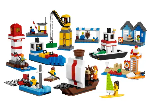 レゴ 9337-1 Harbor Set 街