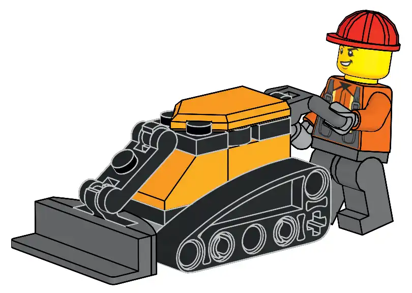 レゴ 951309-1 Construction Worker 工事現場