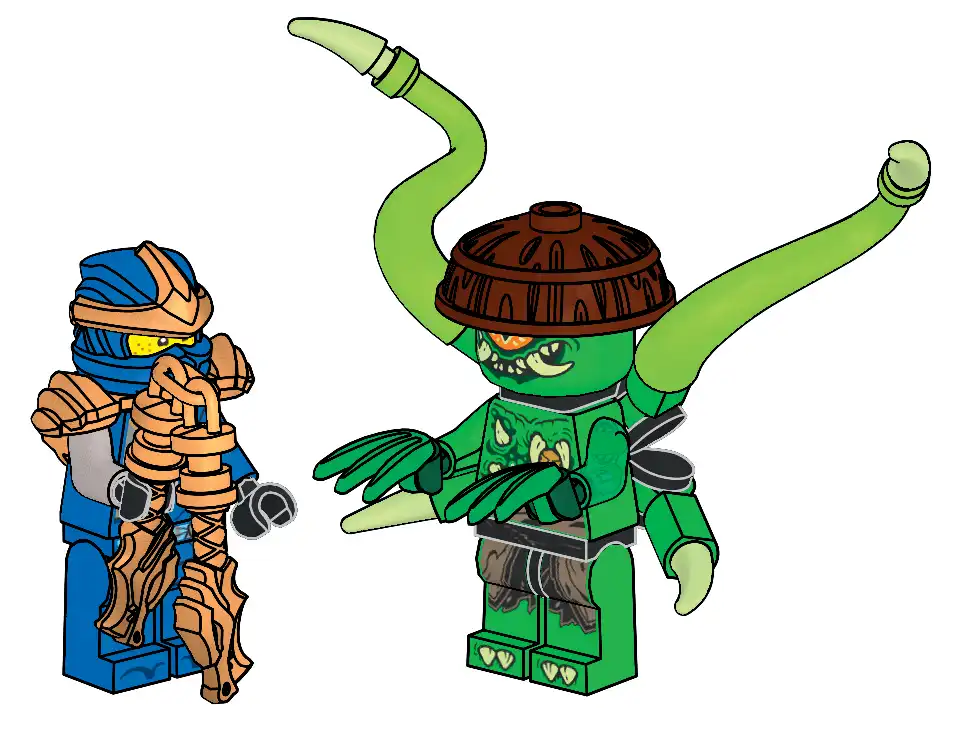 レゴ 951374-1 Jay and Mutation Monster ニンジャゴー
