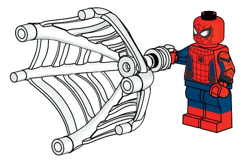 レゴ 951394-1 Spider-Man with Web スパイダーマン