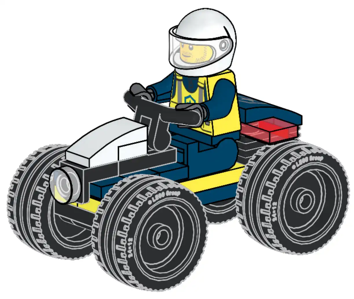 レゴ 951440-1 Police Buggy ポリス