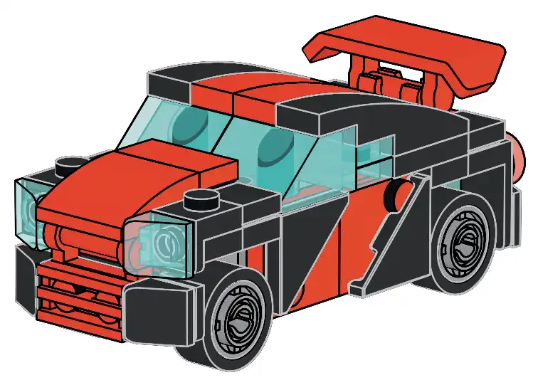 レゴ 951443-1 Car クリエイター3in1