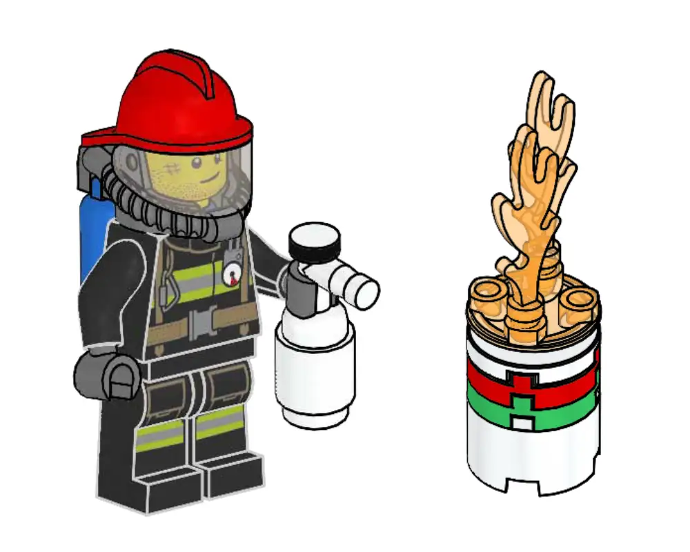 レゴ 951902-1 Fireman 消防