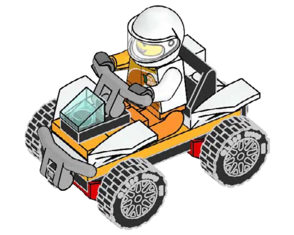 レゴ 952108-1 Stuntman with Quad シティ